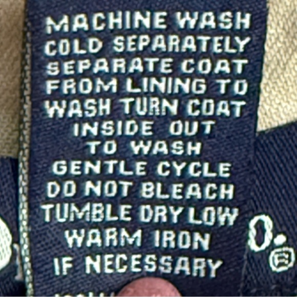 Denim&Co Women's Beige Barn Jacket Hood & Removable colorful Fleece Lining Large - Picture 8 of 15